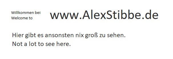 www.alexstibbe.de